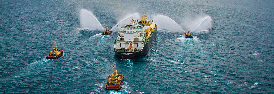 Chevron celebrated first LNG cargo from the Gorgon Project in 2016